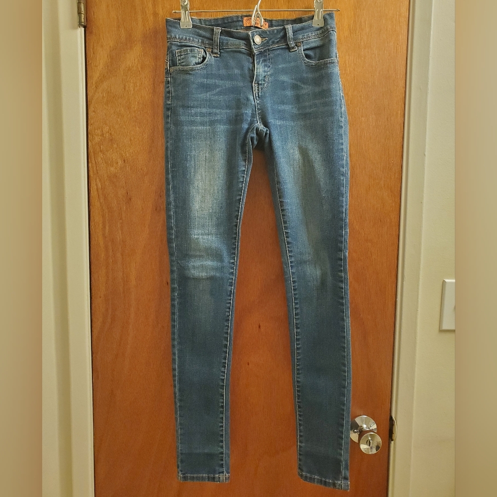 Wax Jean Juniors "Butt, I Love You" Blue Denim Jeans
